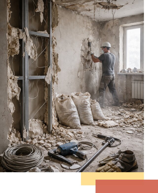 Профессиональный демонтаж зданий и конструкций в Раменском