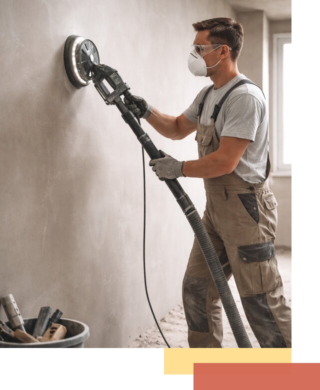 Профессиональная шлифовка стен в Раменском быстро и качественно