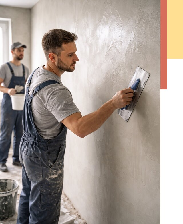 Глянцевание штукатурки стен в Раменском от 7604 руб. — услуги и затирка | ОТДЕЛОЧНИК-Рмн