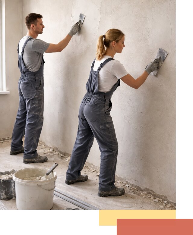 Штукатурка стен под обои в Раменском профессионально и быстро