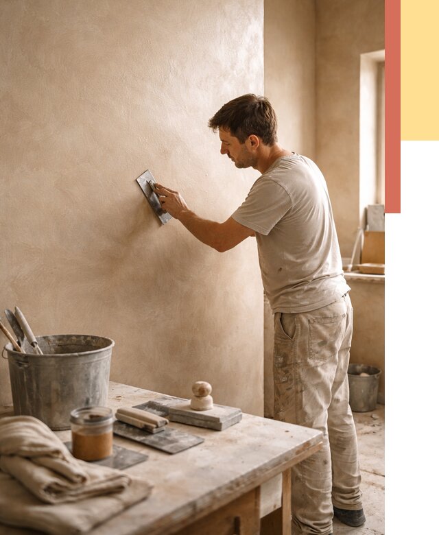 Марокканская штукатурка таделакт в Раменском под ключ от 4258 руб. | ОТДЕЛОЧНИК-Рмн