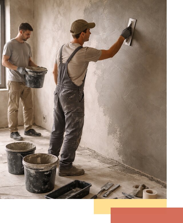 Нанесение микроцемента на стены в Раменском качественно и быстро