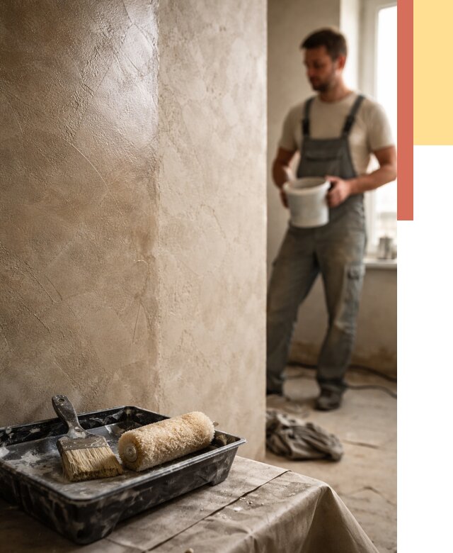 Нанесение воска на штукатурку в Раменском от 3549 руб. | Услуги ОТДЕЛОЧНИК-Рмн