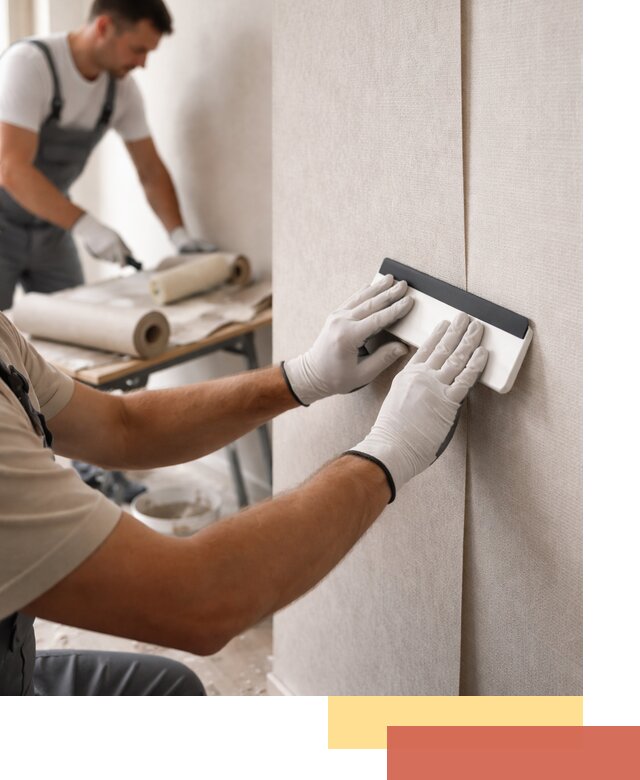 Поклейка обоев под покраску в Раменском профессионально и быстро