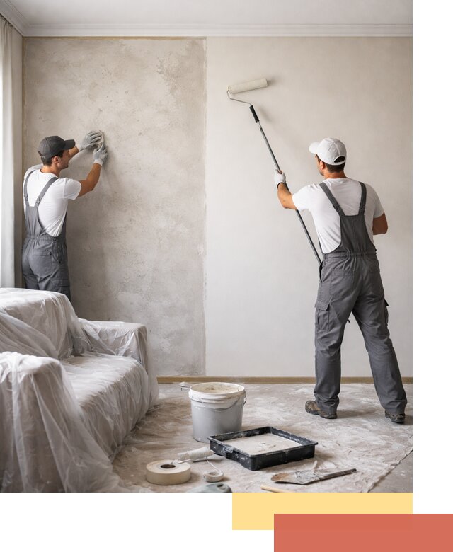 Покраска стен антивандальной краской в Раменском