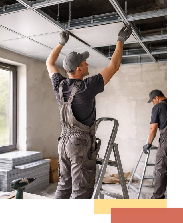 Монтаж кассетного потолка в Раменском качественно и быстро