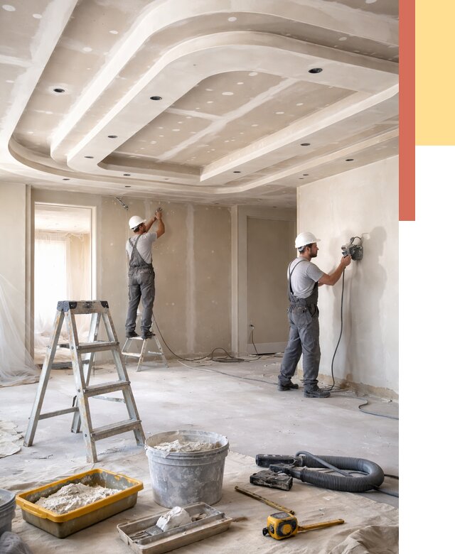 Многоуровневый потолок из гипсокартона в Раменском от 760 руб. под ключ | ОТДЕЛОЧНИК-Рмн