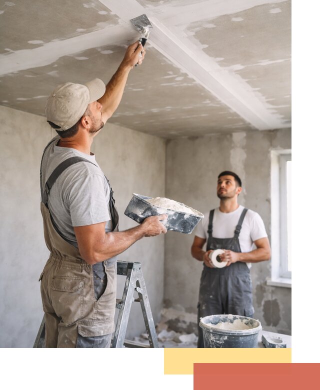 Обработка швов потолка ГКЛ в Раменском: качественная заделка и шпатлевка